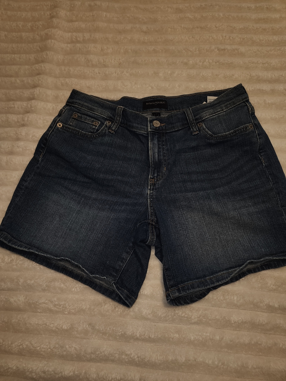 Banana Republic Dark Blue Denim Women's Shorts